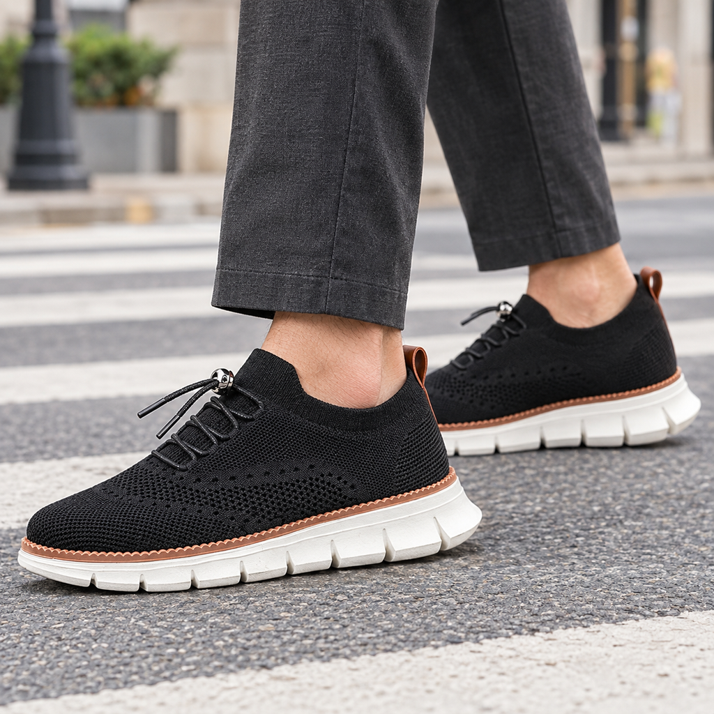 Graziani Knit Sneakers - Black