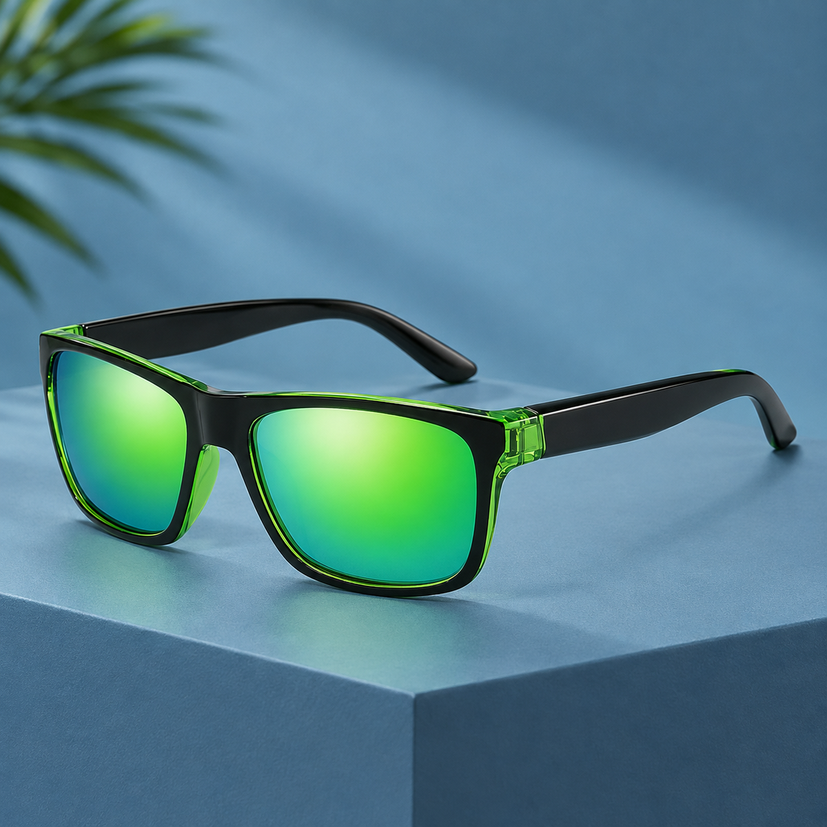 Tavelli Retro Sunglasses - Green