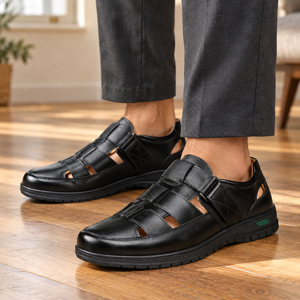 Montero Fisherman Sandals - Black