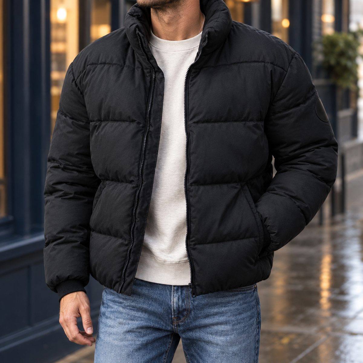 Magnus Padded Jacket - Black