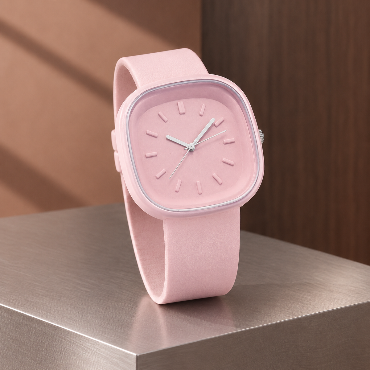 Mayfield Minimalist Watch - Pink
