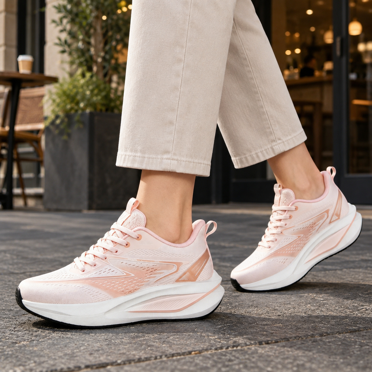 Sorrento Platform Sneakers - Pink