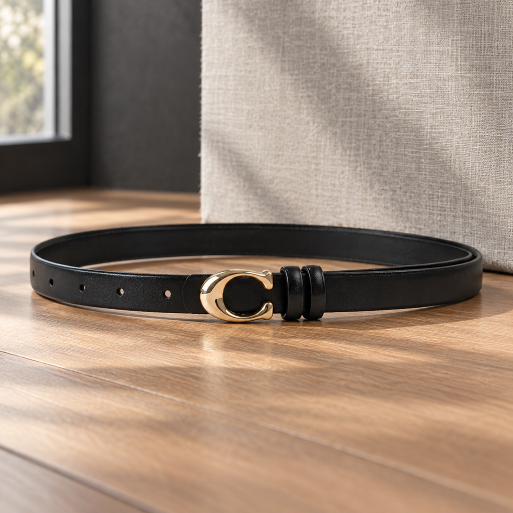 Sienna Reversible Belt - Black (standalone)