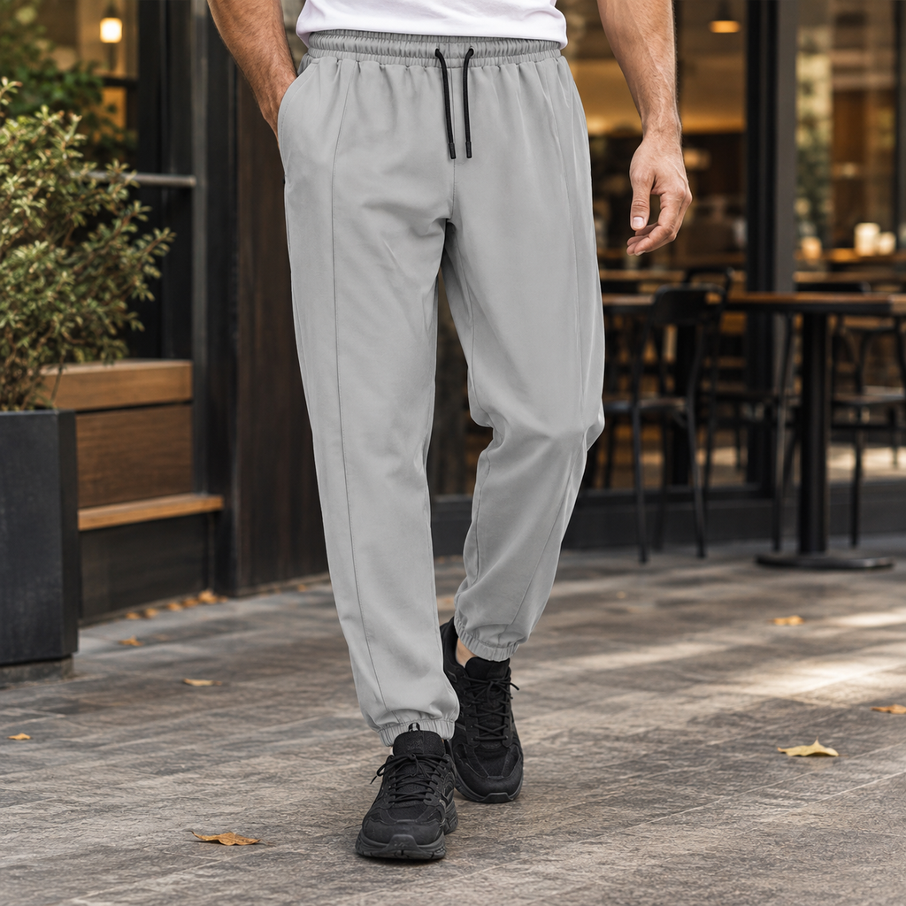 Ilario Relaxed Pants - Gray