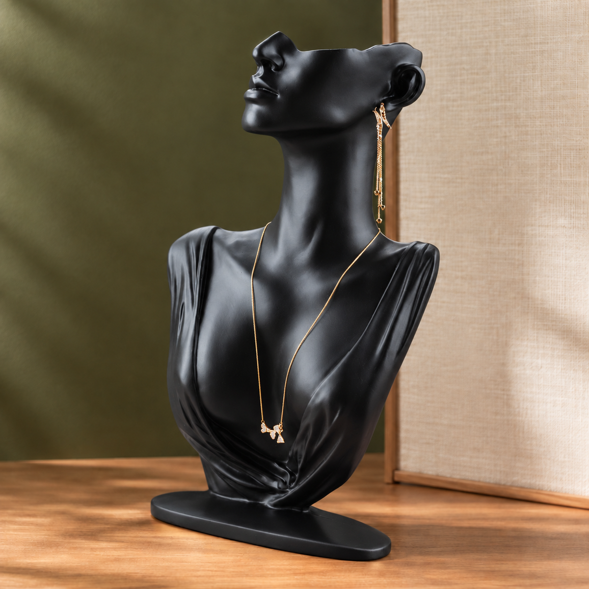 Cadore Sculptural Jewelry Stand - Black