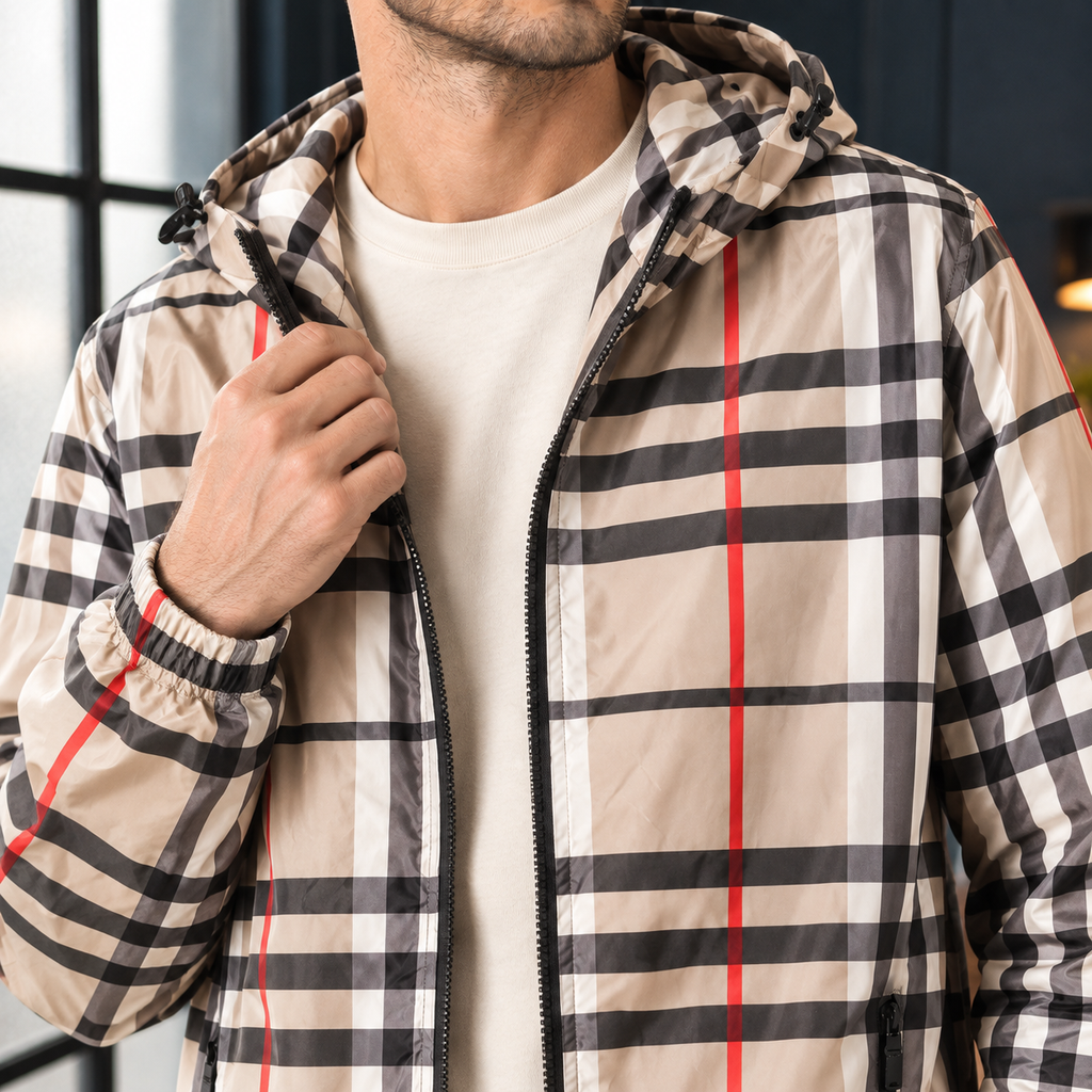 Wilder Plaid Jacket - Lead Product Detail