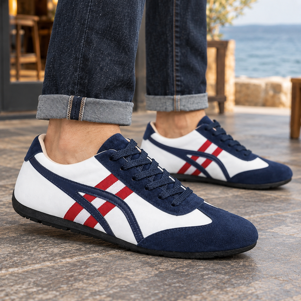 Ardenti Retro Sneakers - Lead Product Detail