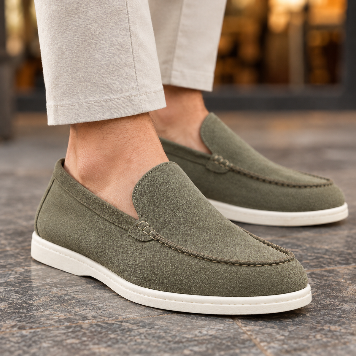 Vitale Suede Loafers - Lead Product Detail