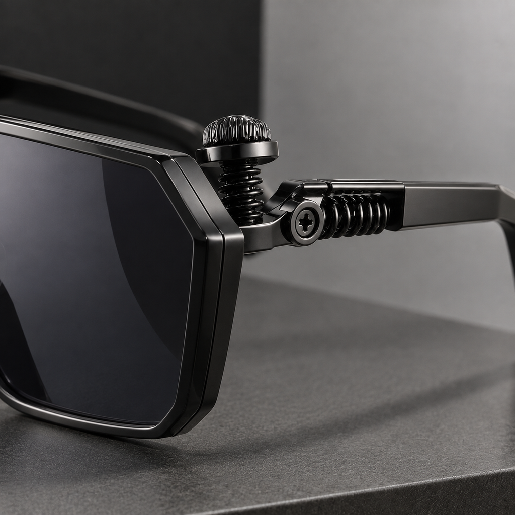 Vittorio Retro Sunglasses - Lead Product Detail