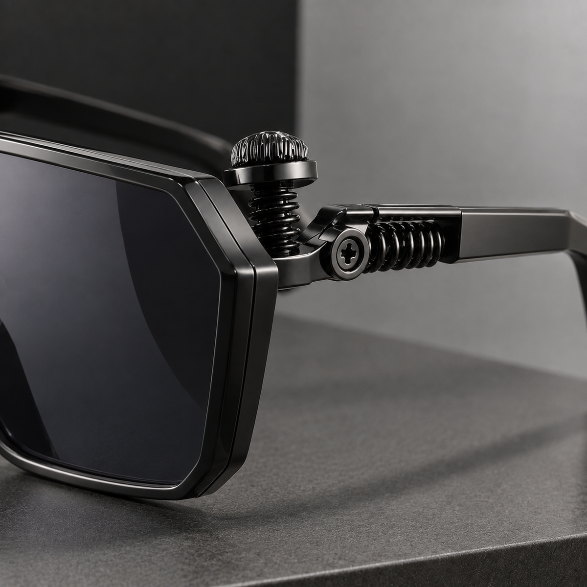 Vittorio Retro Sunglasses - Lead Product Detail