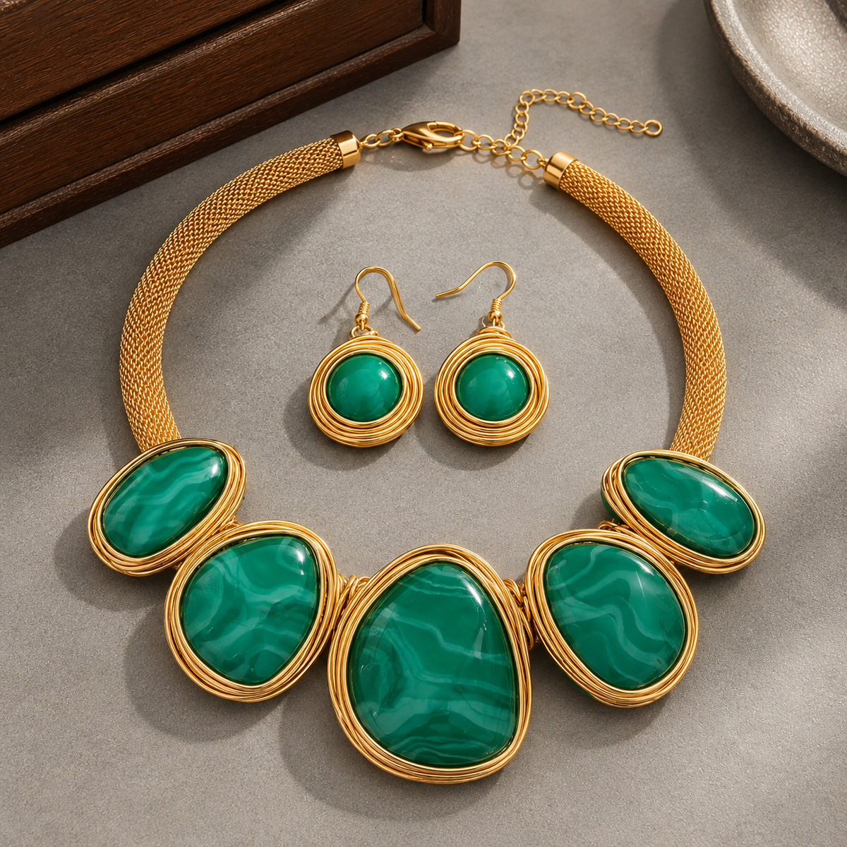 Fabiani Statement Jewelry Set - Lead Product Detail