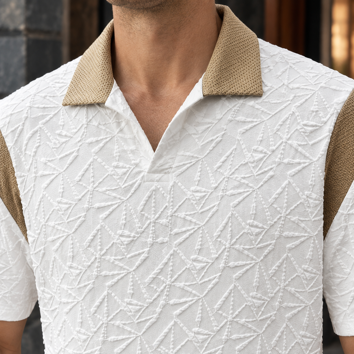 Casimir Textured Polo - Lead Product Detail