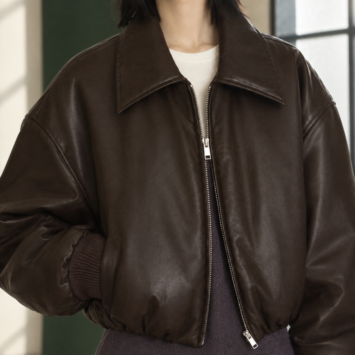 Jacinta Bomber Jacket - Lead Product Detail