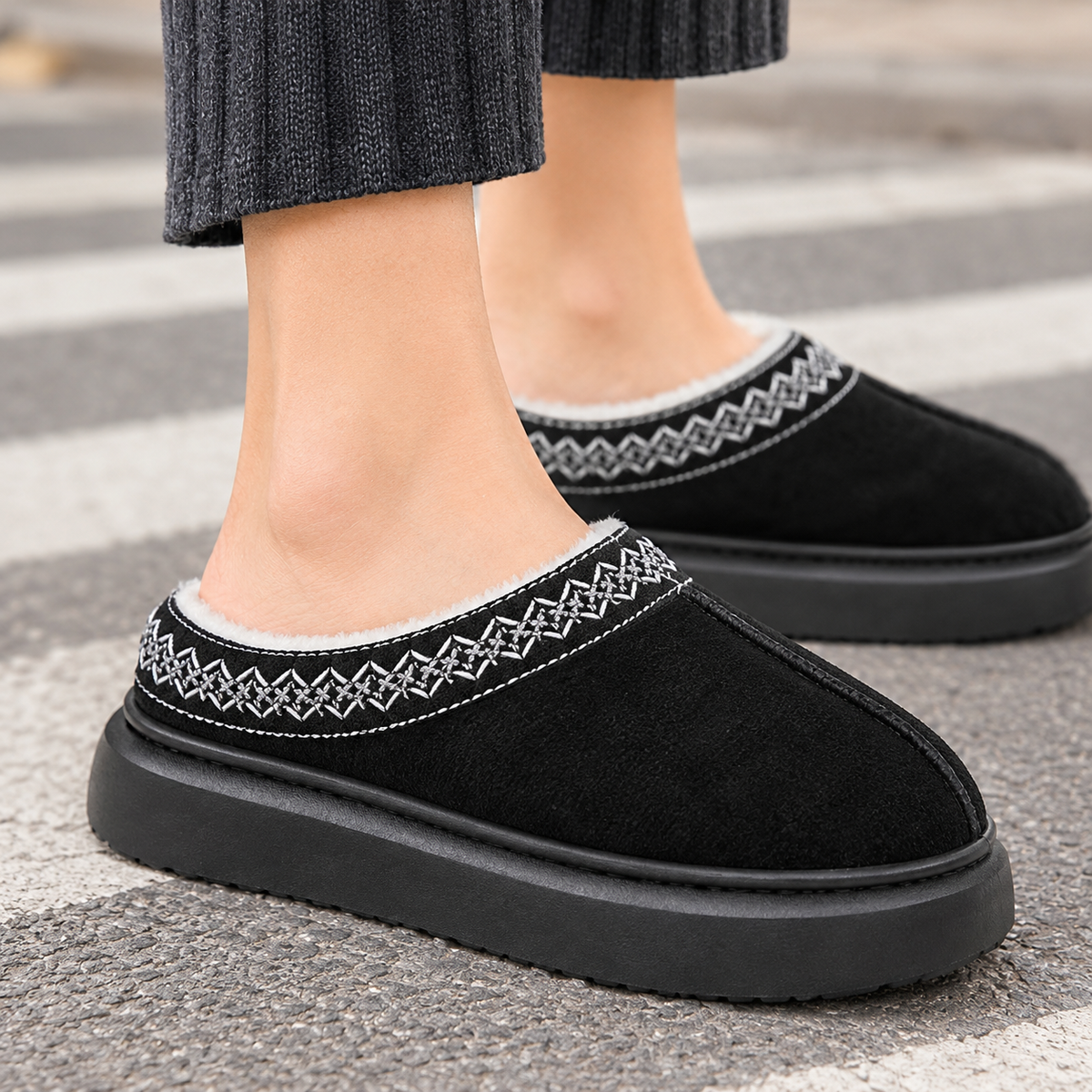 Santoro Platform Slippers - Lead Product Detail