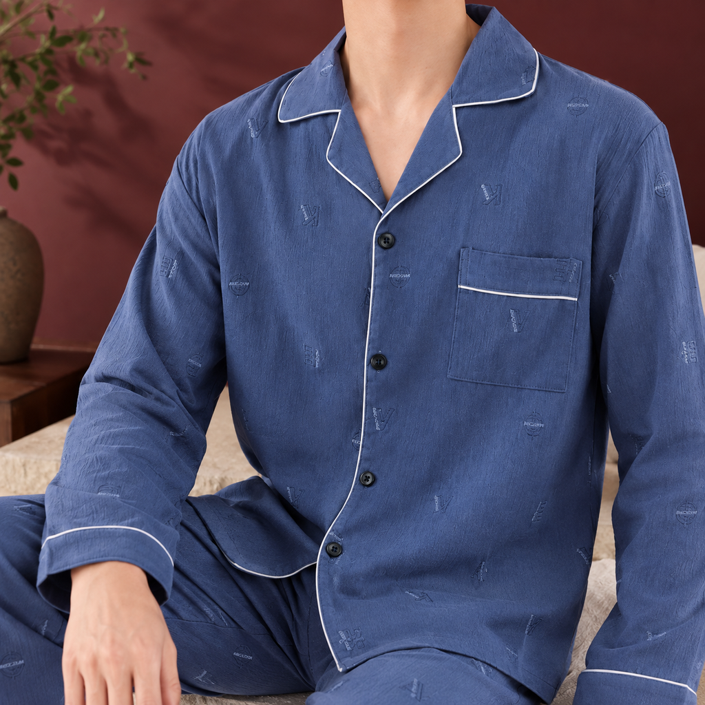 Rafferty Piped Pajamas - Lead Product Detail