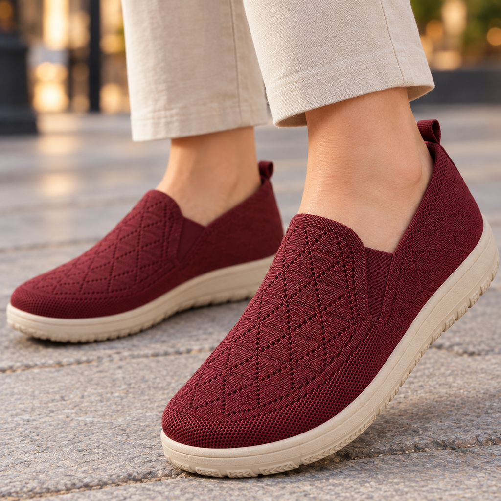 Rinaldi Knit Sneakers - Lead Product Detail