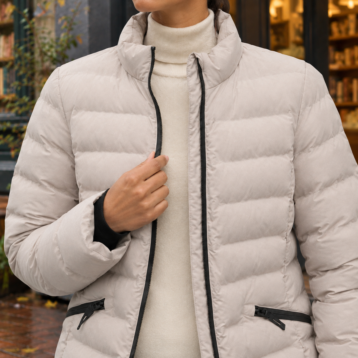 Marlene Quilted Jacket - Lead Product Detail