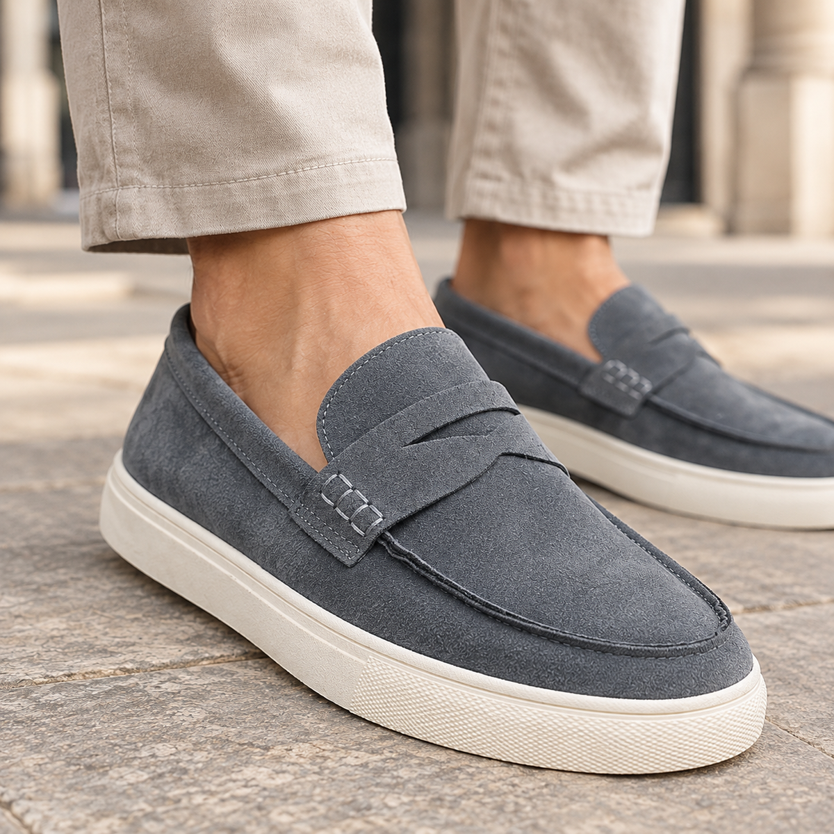 Campani Suede Loafers - Lead Product Detail