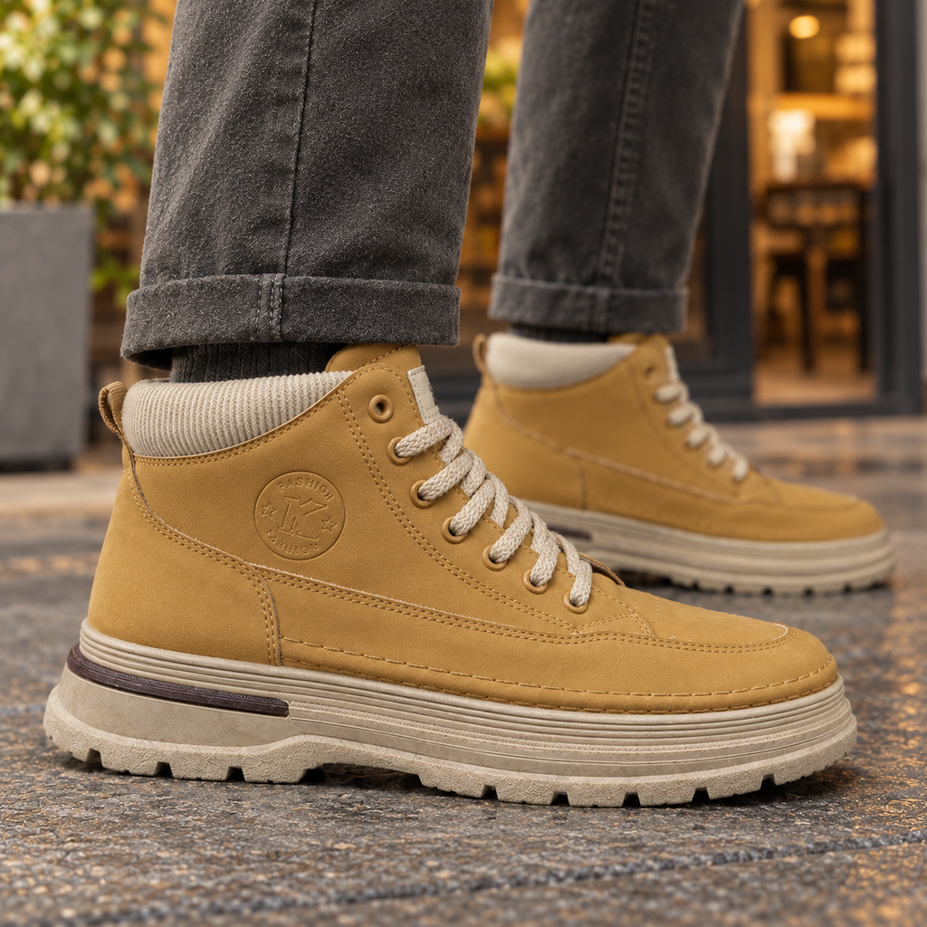 Grimaldi Platform Boots - Lead Product Detail