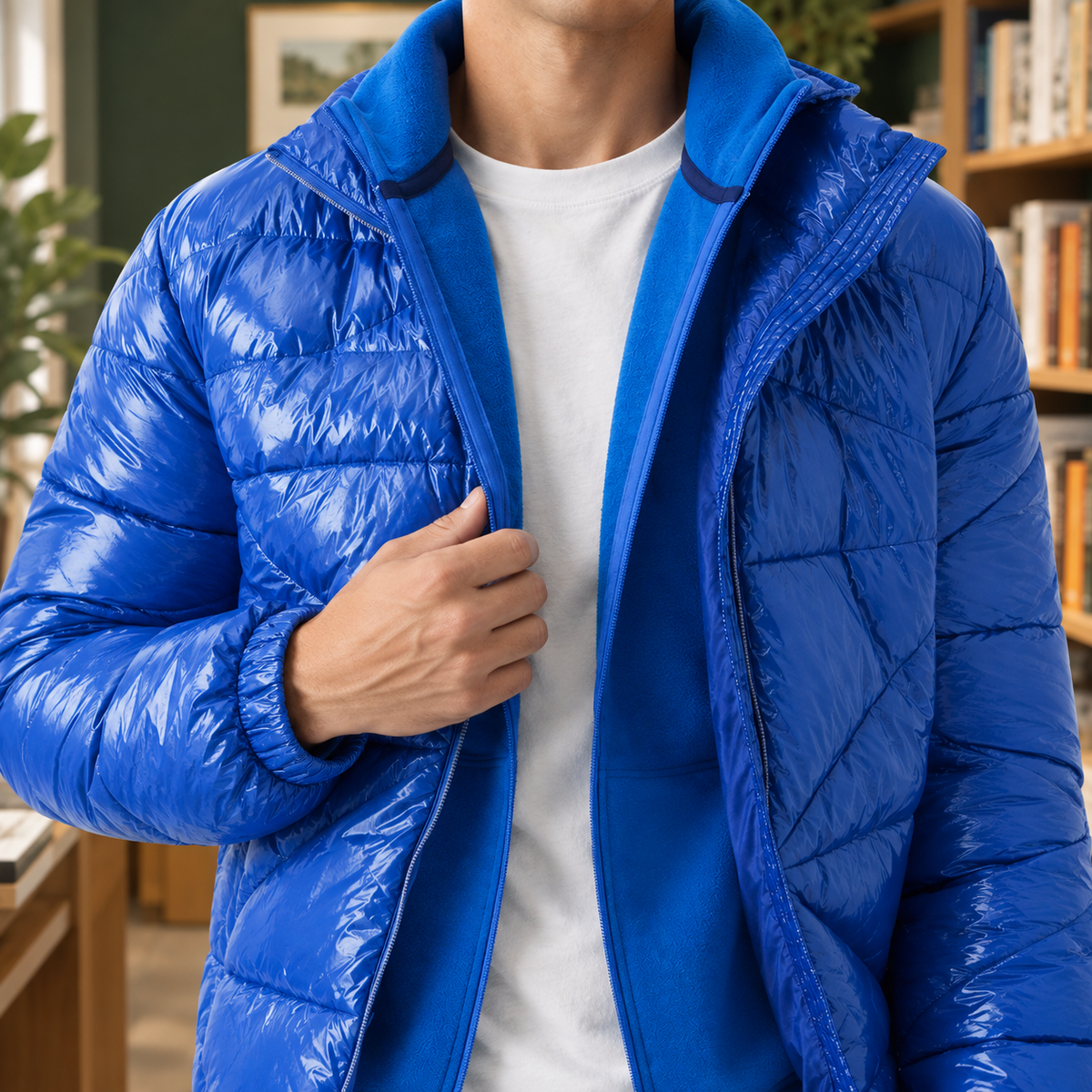 Caleb Quilted Jacket - Lead Product Detail