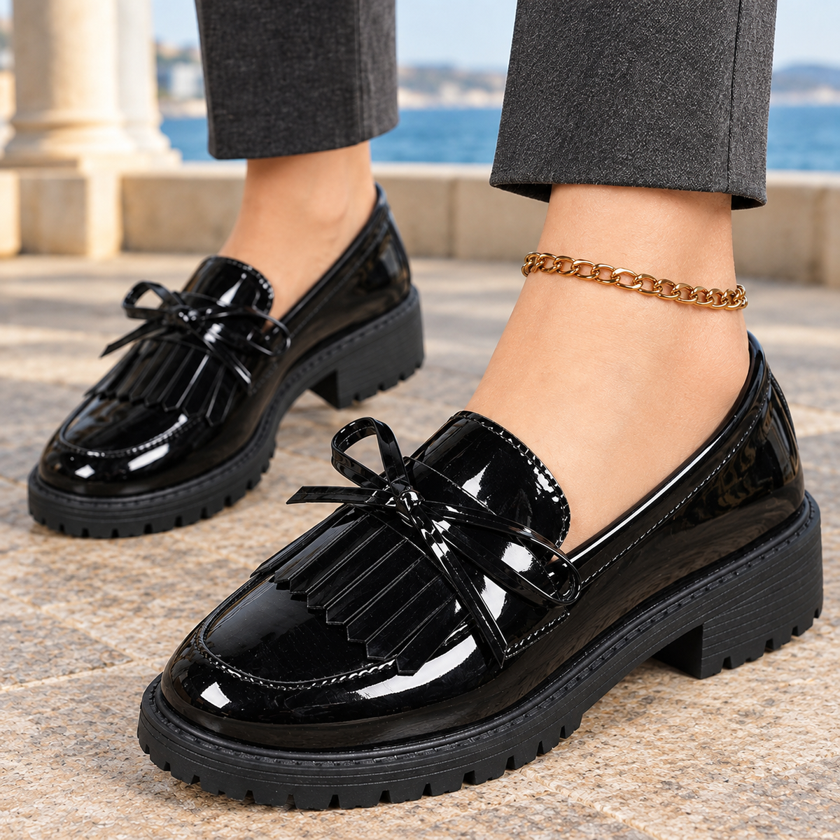 Bonacossa Patent Loafers - Lead Product Detail