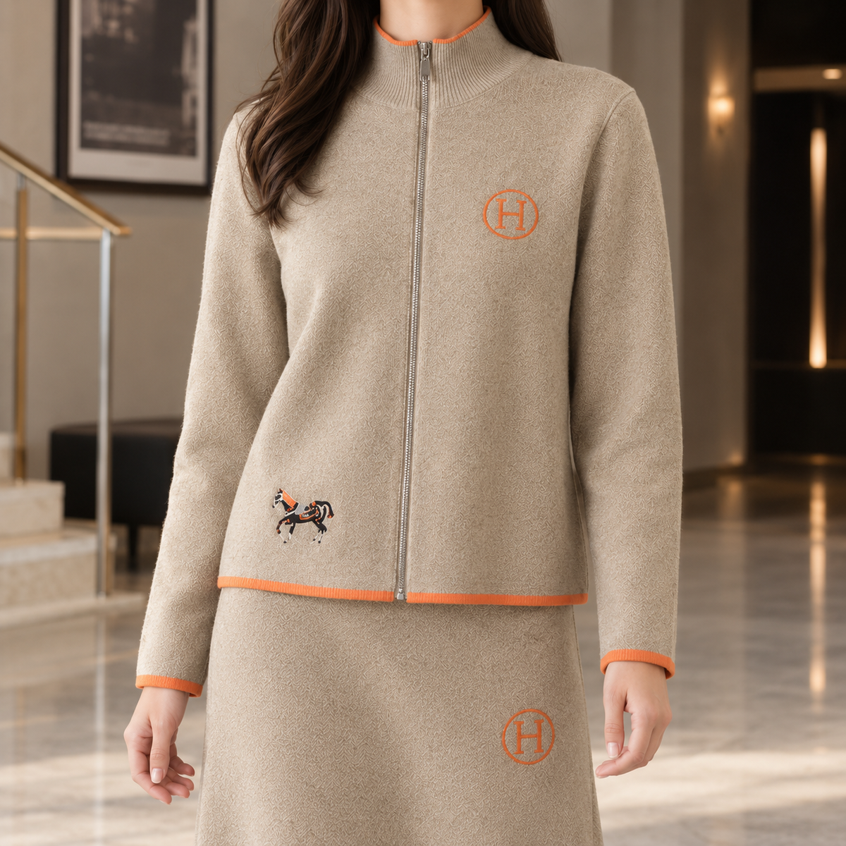 Elara Zip Front Set - Lead Product Detail