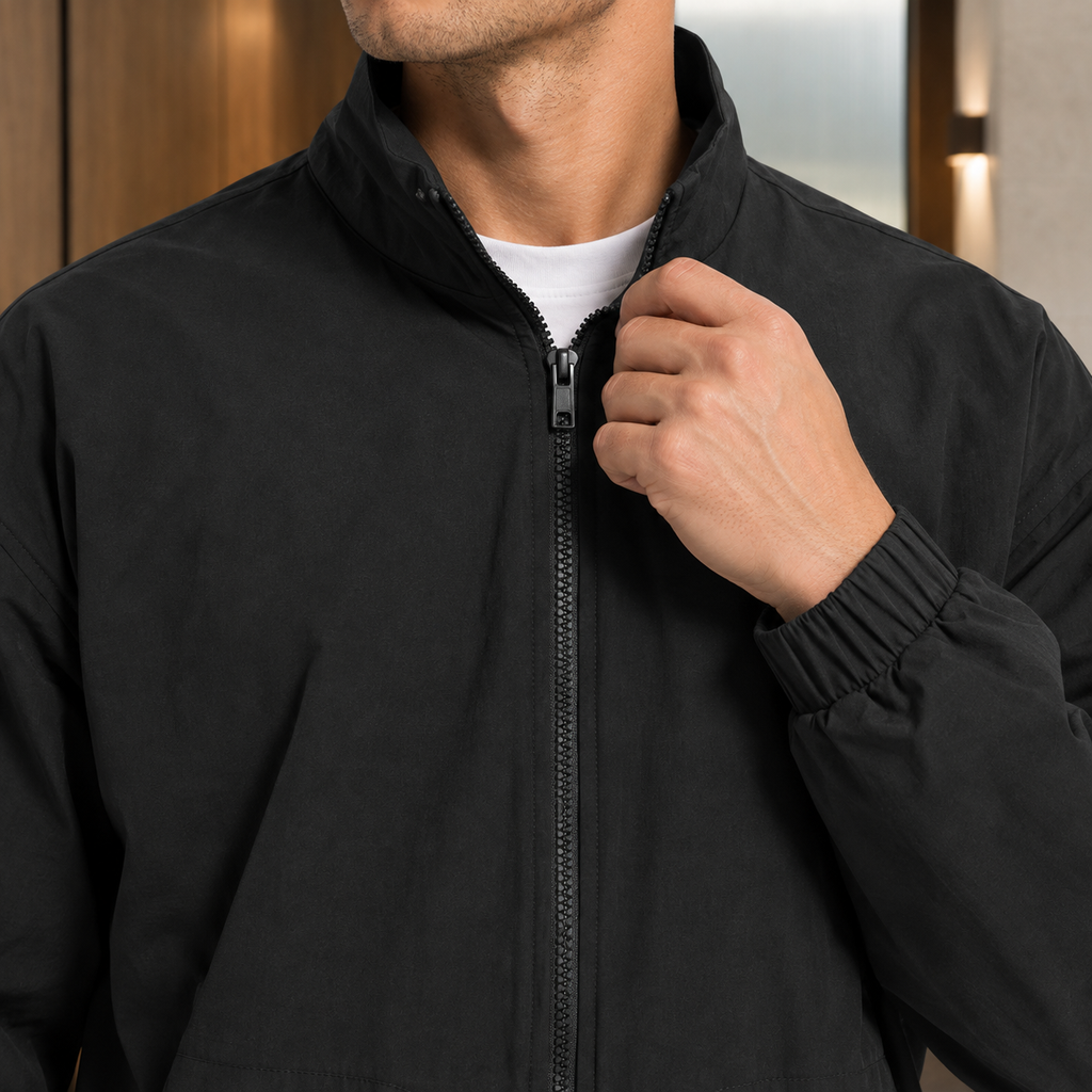Dorian Zip Jacket - Lead Product Detail