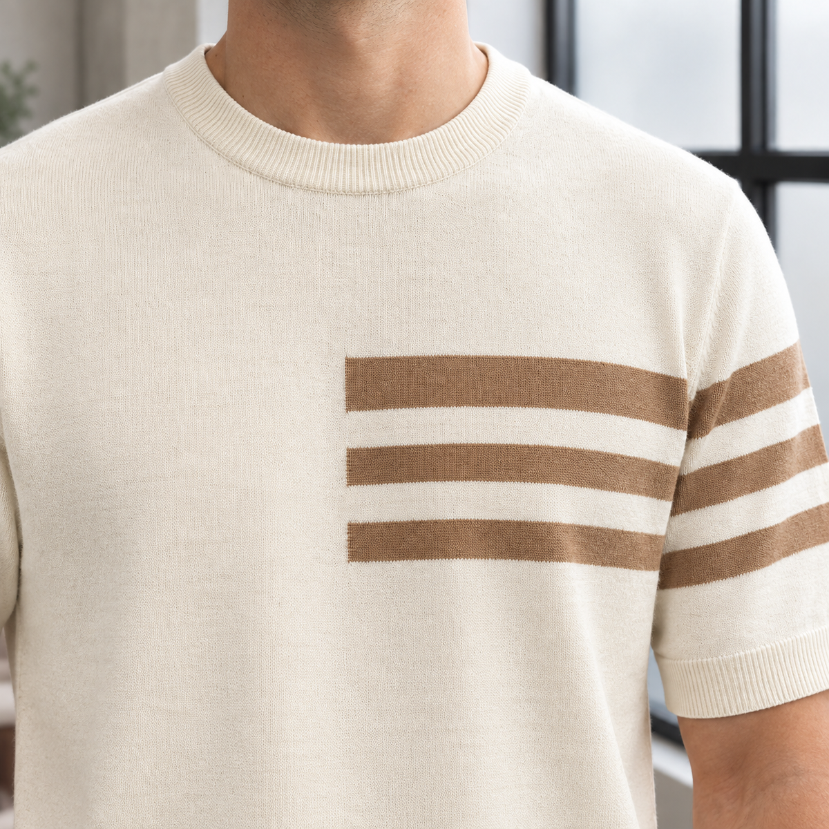 Renard Crew Neck Top - Lead Product Detail