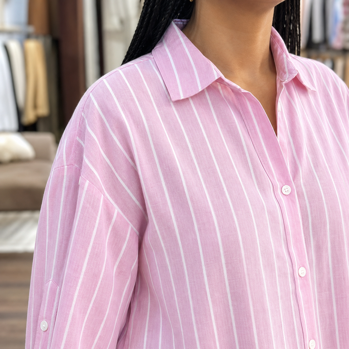 Ambrosine Relaxed Shirt - Lead Product Detail