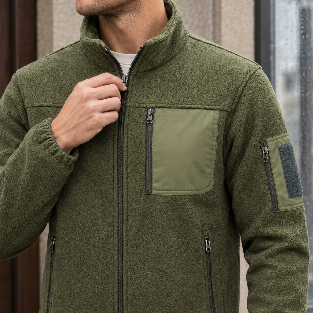 Celestin Utility Jacket - Lead Product Detail