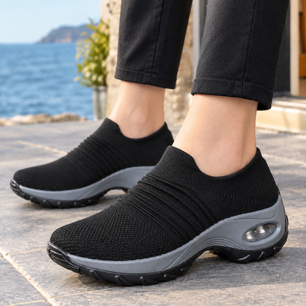 Sorrento Slip-On Sneakers - Lead Product Detail
