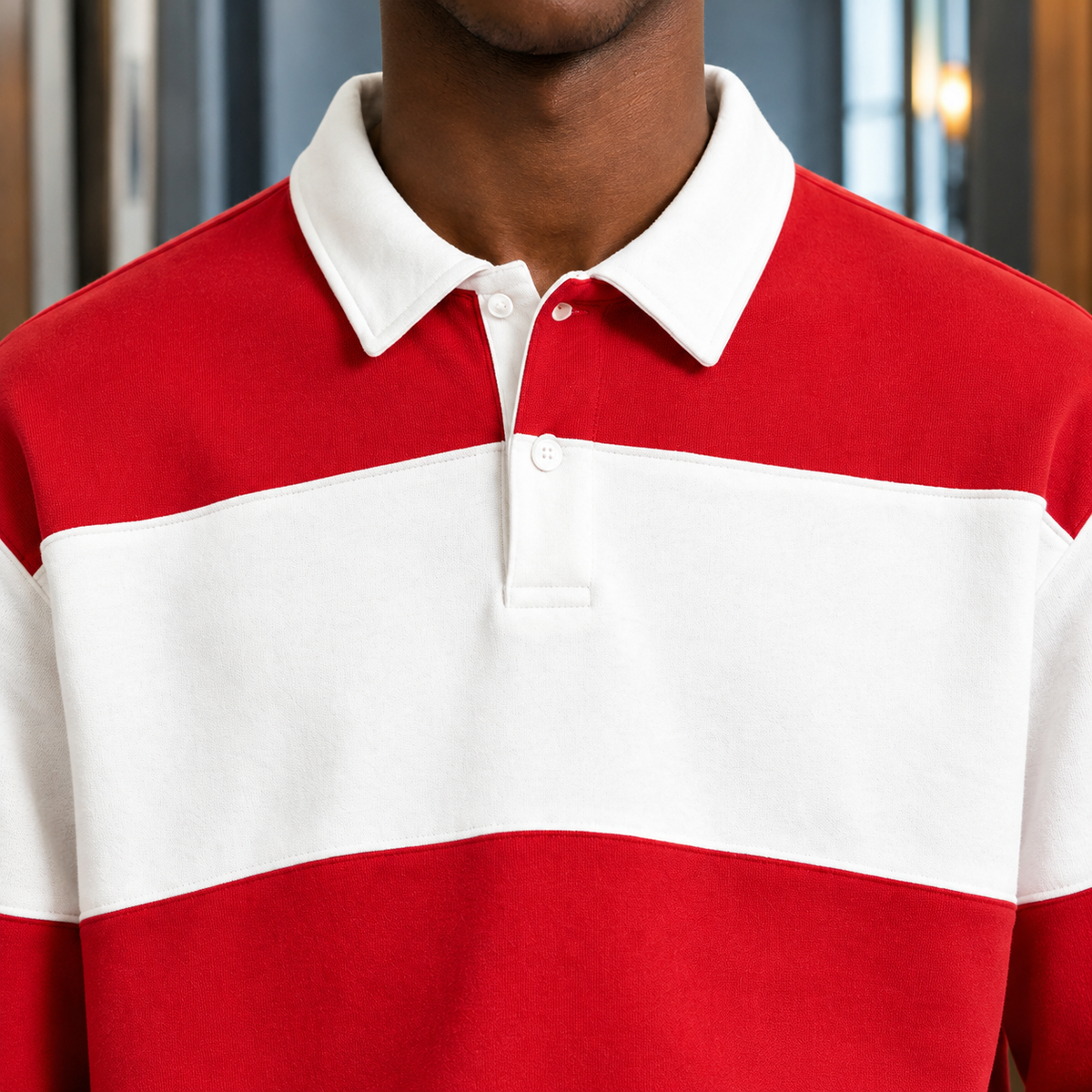 Stanley Rugby Polo - Lead Product Detail