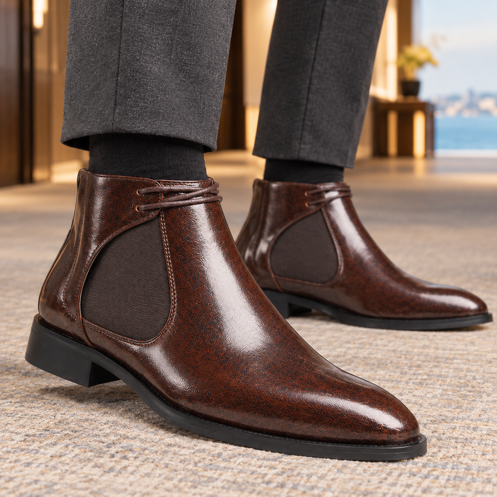 Solari Chelsea Boots - Lead Product Detail