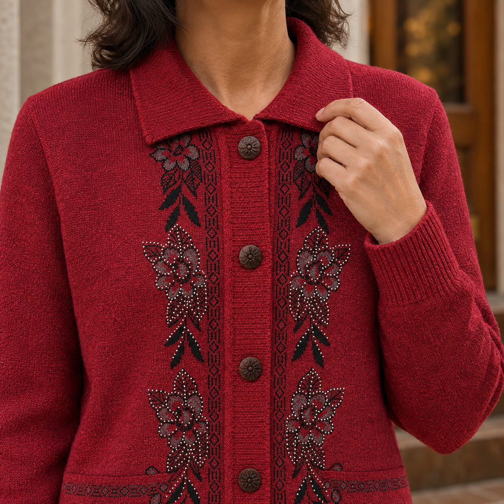 Elena Floral Cardigan - Lead Product Detail