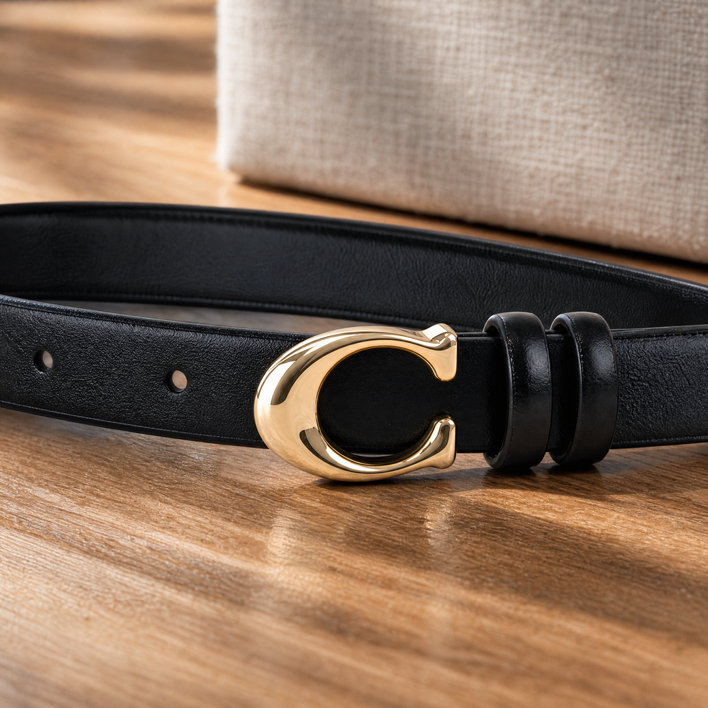Sienna Reversible Belt - Scale in Room