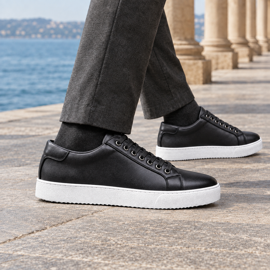 Gallarate Platform Sneakers - Black