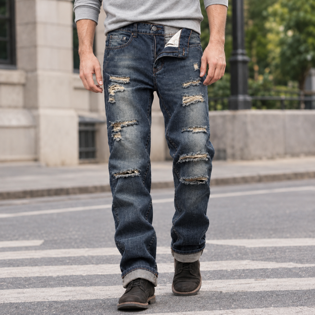 Jordan Slim Jeans - Dark Blue