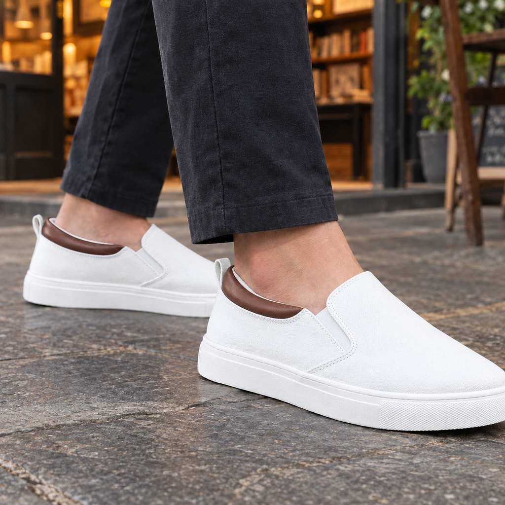 Taormina Slip-On Sneakers - White 2