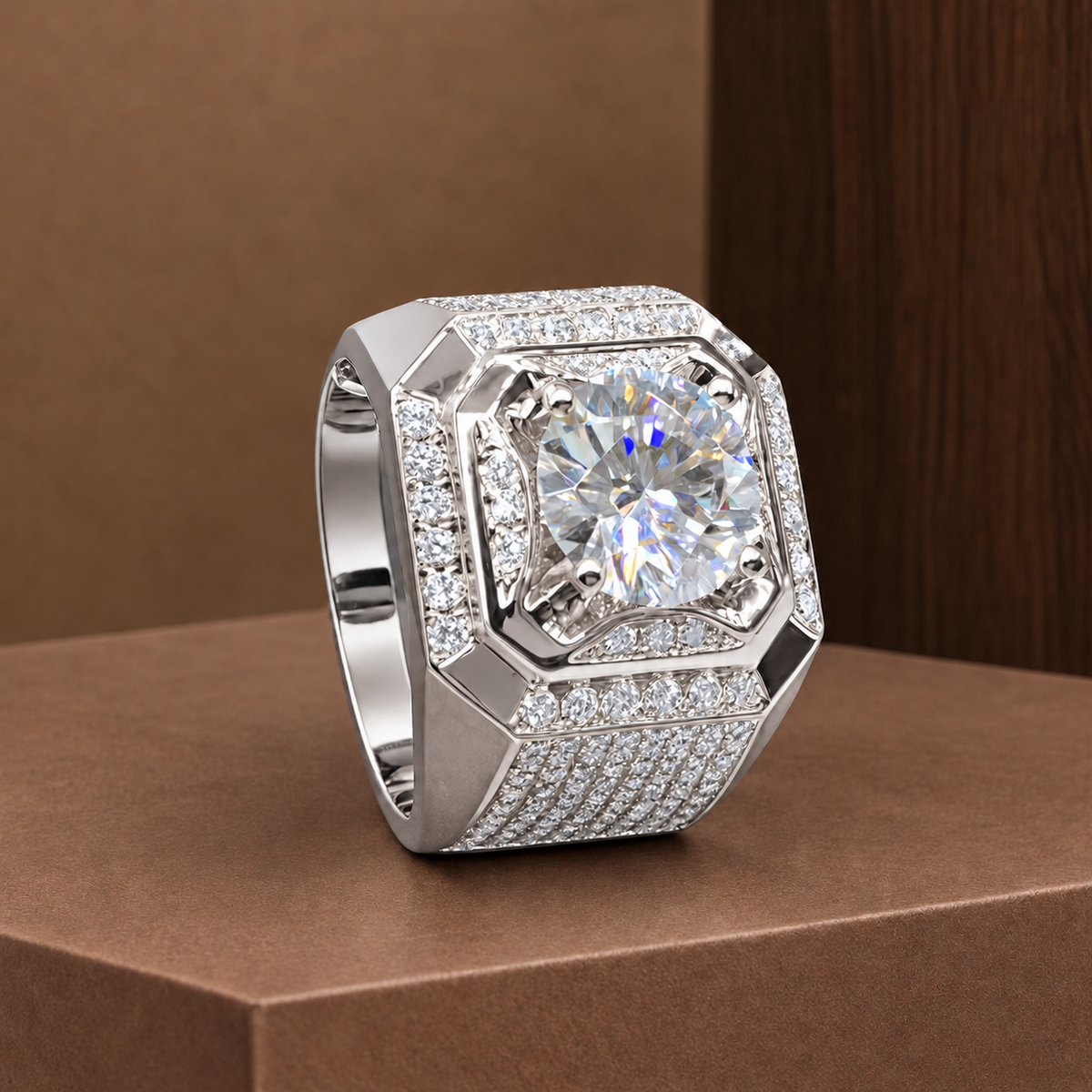 Wexford Crystal Ring - Silver