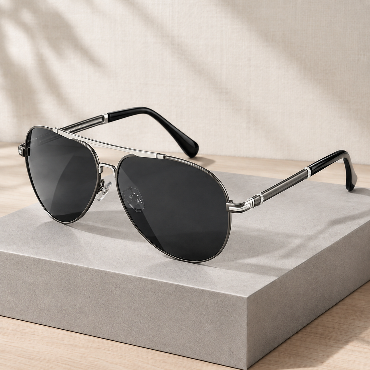 Bolzano Aviator Sunglasses - Gray