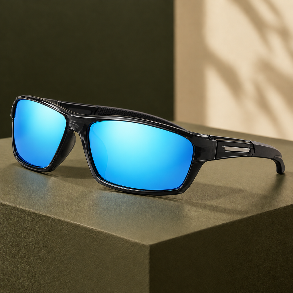 Bertolini Polarized Sunglasses - Aqua Blue