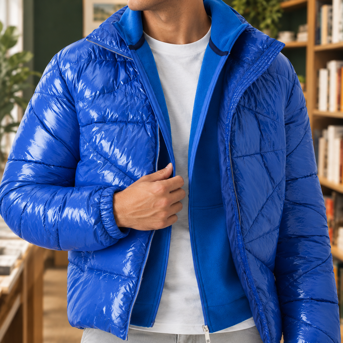 Caleb Quilted Jacket - Alternate Angle