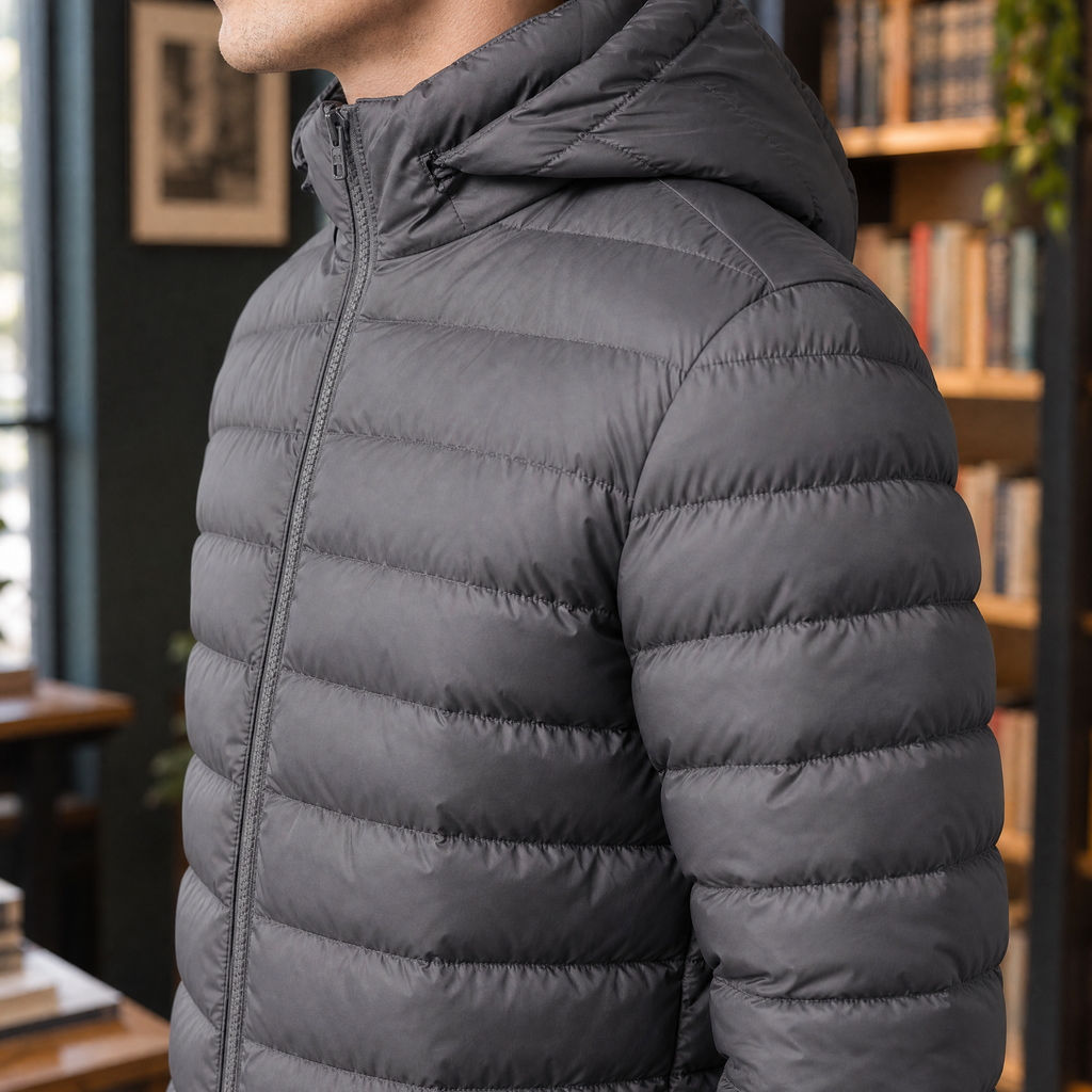Hadrian Hooded Jacket - Alternate Angle