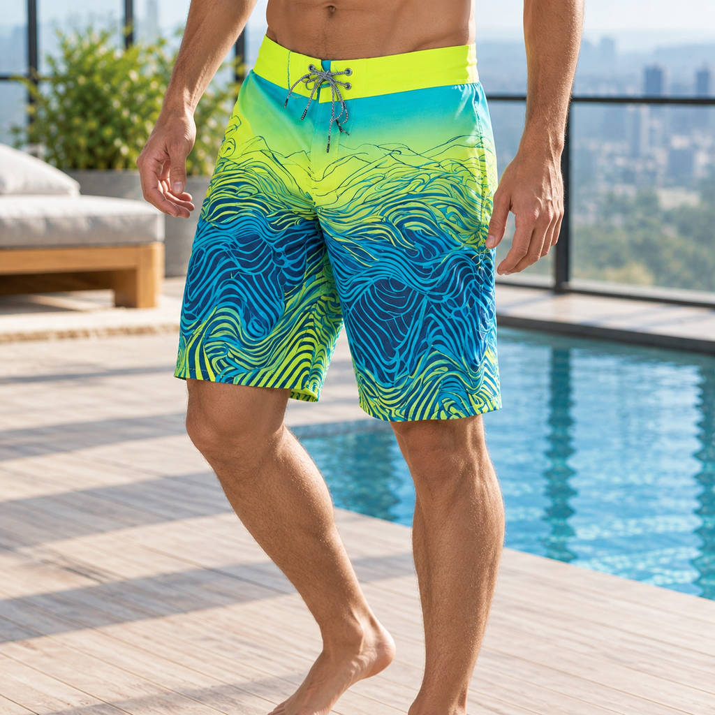 Nathanael Wave Boardshorts - Alternate Angle