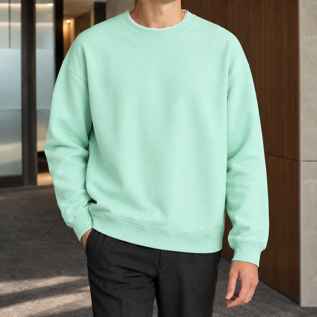 Nico Oversized Sweatshirt - Mint Green