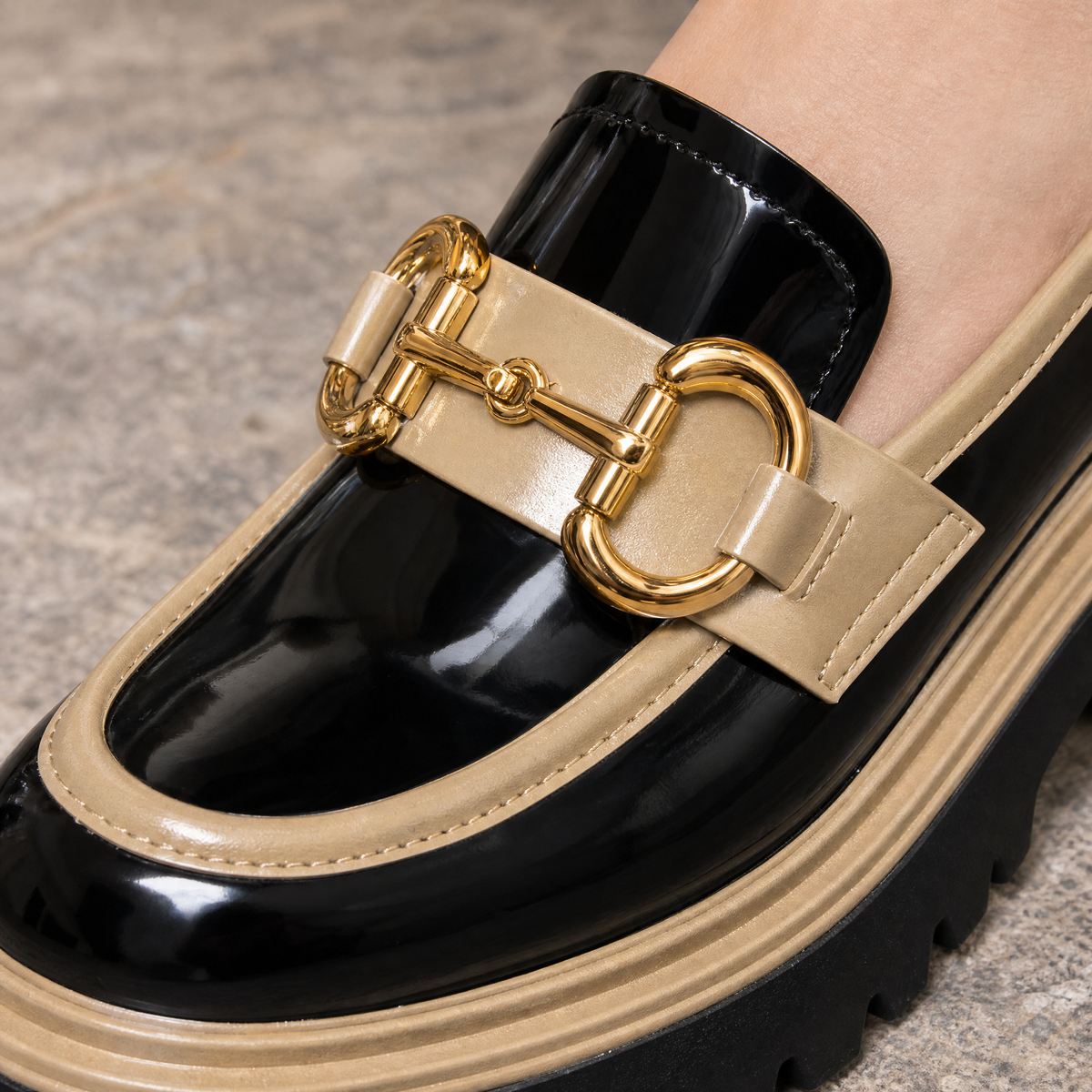 Gallardo Chunky Loafers - Scale in Room