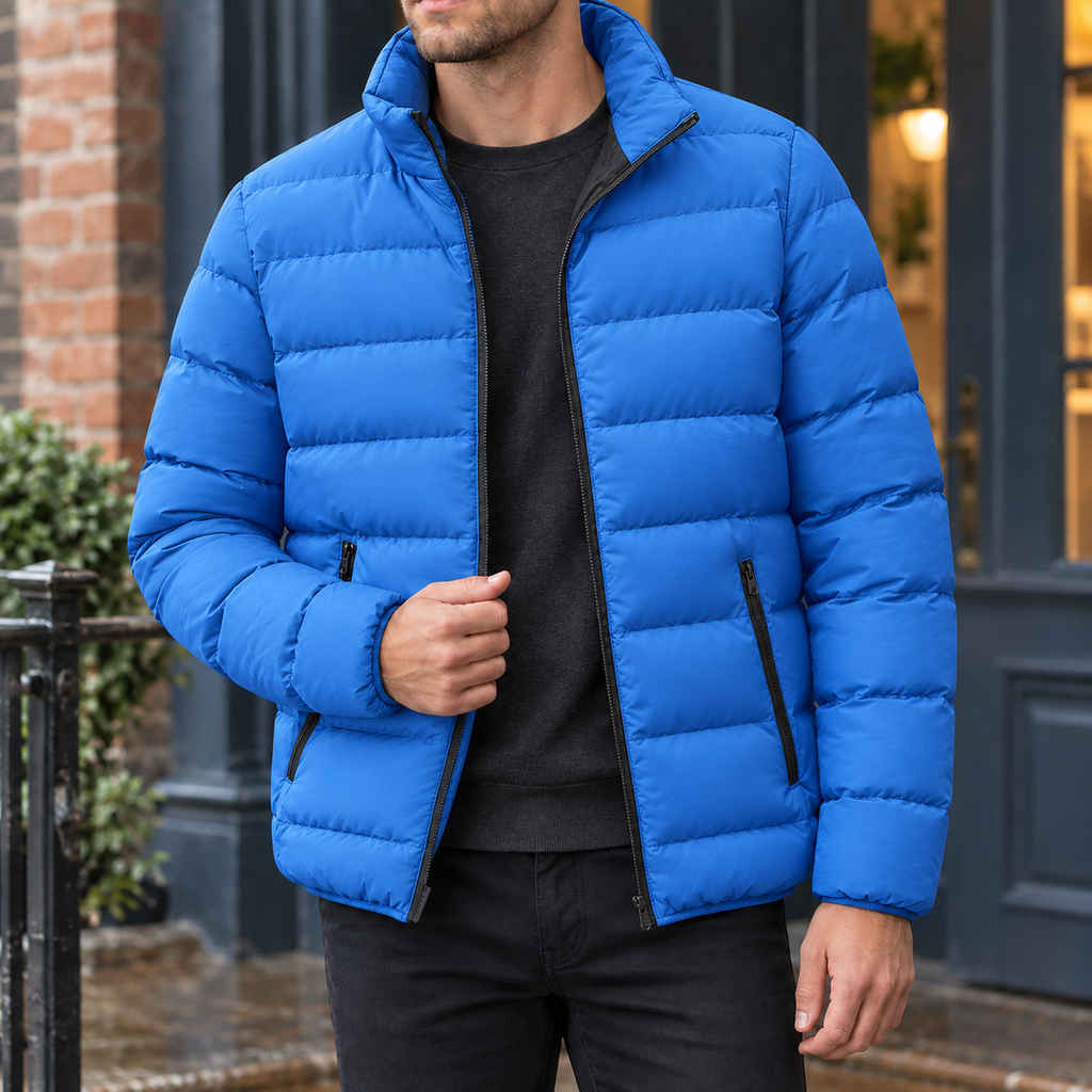 Thibault Padded Jacket - Blue
