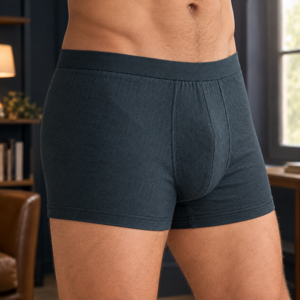 Yannick Ribbed Boxer Briefs - Alternate Angle