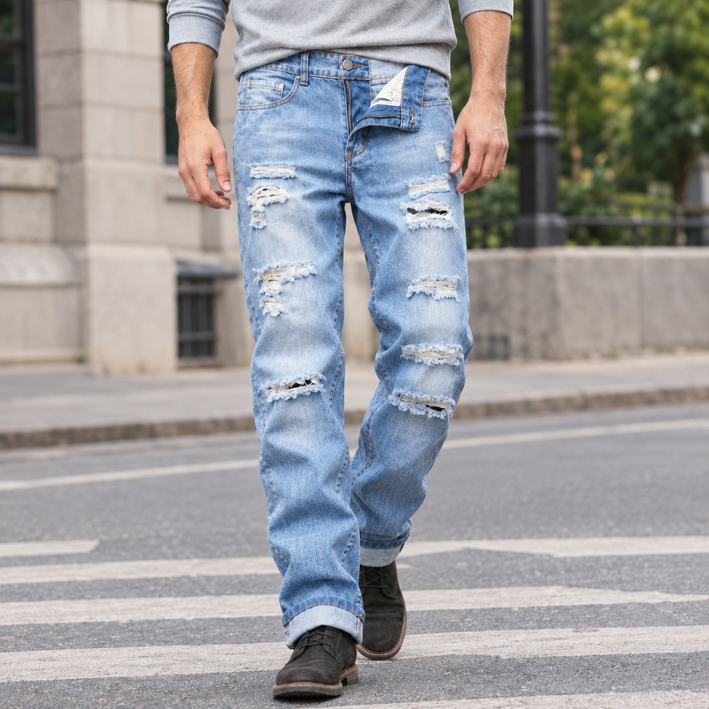 Jordan Slim Jeans - Light Blue