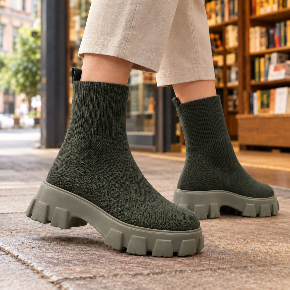 Pignatelli Chunky Boots - Green